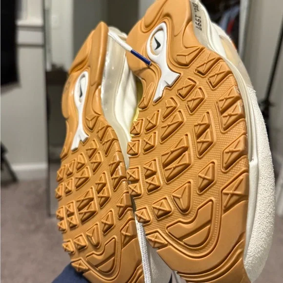 Nike Air Max 97 Frank Rudy Cream and Orange Sneakers Men’s size 8 NEW - Picture 9 of 10